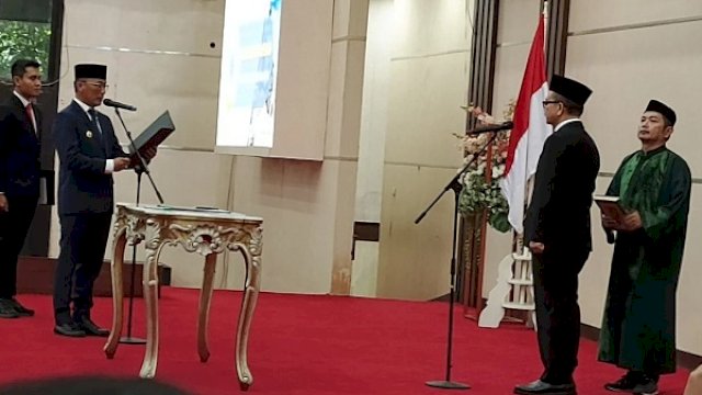 Jufri Rahman Resmi Jabat Sekda Sulsel
