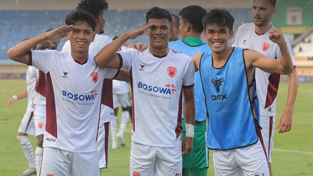 Para pemain PSM Makassar. (@PSM_Makassar)