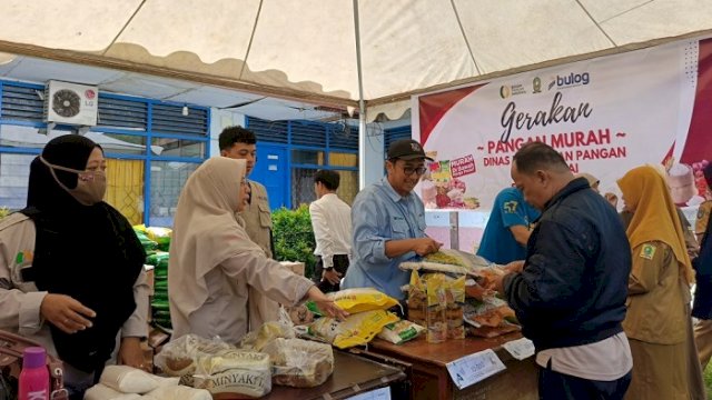 Gerakan Pangan Murah di Sinjai Digelar 2 Hari, Warga Senang