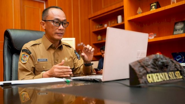 Pj Gubernur Sulsel Prof Zudan Arif Fakrulloh.
