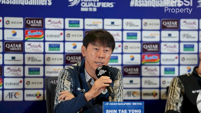 Pelatih Timnas Indonesia, Shin Tae-yong. (PSSI)