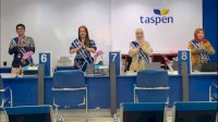 Hari Pelanggan Nasional, Taspen Makassar Bagikan Souvenir hingga Undian Berhadiah