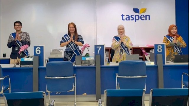 Hari Pelanggan Nasional, Taspen Makassar Bagikan Souvenir hingga Undian Berhadiah