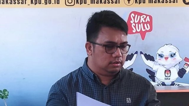 Ketua KPU Makassar, Andi Muhammad Yasir Arafat.