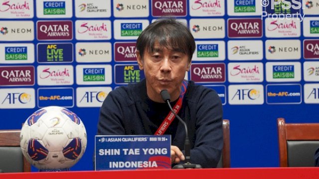 Pelatih Timnas Indonesia, Shin Tae-yong. (PSSI)