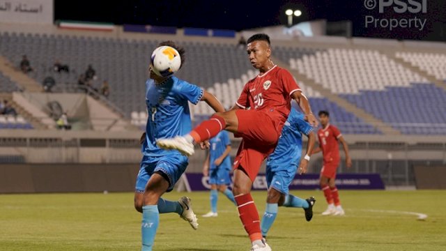 Timnas Indonesia U-17 memetik kemenangan telak atas Kepulauan Mariana Utara dengan skor 10-0, pada laga kedua Kualifikasi Piala Asia U-17 2025, Jumat (25/10/2024). (PSSI)