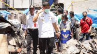 Pjs Walikota Kunjungi Lokasi Kebakaran di Bontoala, Pastikan Bantuan Logistik bagi Korban