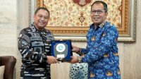 Sambut Hangat Kunjungan Danlantamal VI Makassar yang Baru, Walikota: Selamat Datang Komandan