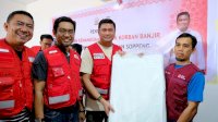 Serahkan Bantuan, Ketua PMI Sulsel Minta Relawan Siaga Hadapi Cuaca Ekstrem