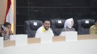 Pimpinan DPRD Makassar Hadiri Rakor Pemkot dengan Walikota-Wawali Terpilih