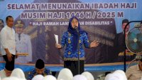 Bupati Husniah Lepas 599 Jemaah Calon Haji Gowa