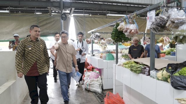 Munafri Tinjau Pasar Modern Summarecon, Sebut Mampu Tingkatkan Perekonomian