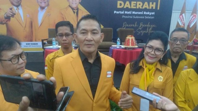 Plt Ketua DPD Hanura Sulsel, Brigjen Pol (Purn) Adeni Muhan.