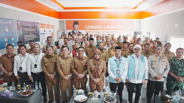 Resmi Diluncurkan, 167 Koperasi Merah Putih di Gowa Telah Berbadan Hukum