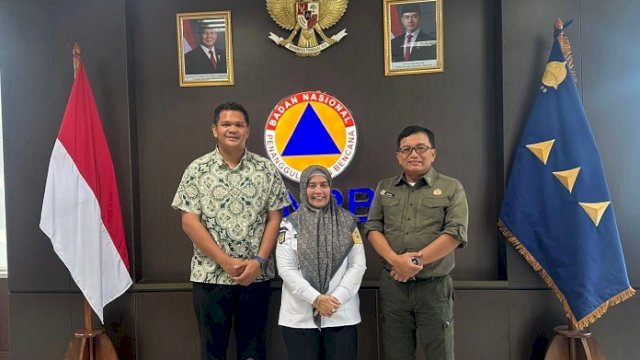 Bupati Temui Kepala BNPB, Bahas Upaya Penanganan Banjir dan Longsor di Sinjai