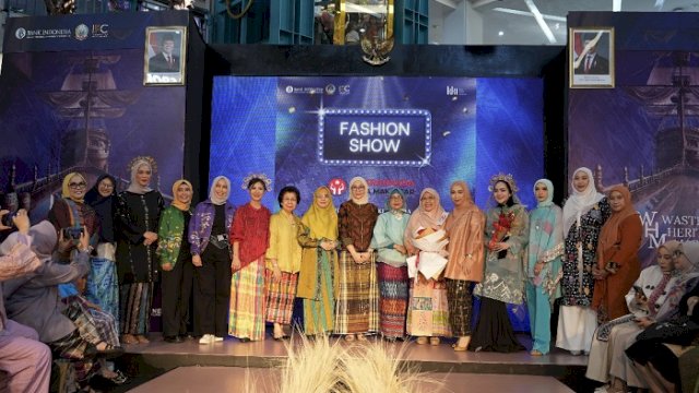 Makassar Tampilkan Karya Tenun Khas di Panggung Wastra Heritage Market