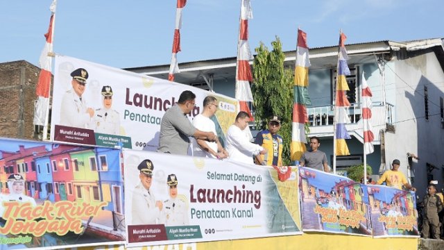 Penataan Kanal Jongaya Dimulai Demi Kota Makassar Bebas Banjir