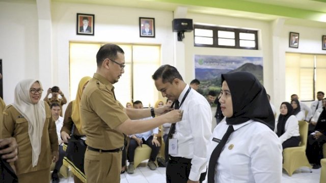 Sekretaris Daerah Kota Makassar membuka Pelatihan Kepemimpinan Pengawasan (PKP) angkatan XXIII di Gedung Badan Pengembangan Sumber Daya Manusia (BPSDM) Provinsi Sulsel, Selasa (29/7).