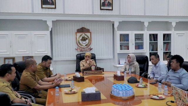 Aliyah Mustika Ilham Terima Audiensi PT Bimasakti, Bahas Inovasi Digitalisasi Pajak Daerah