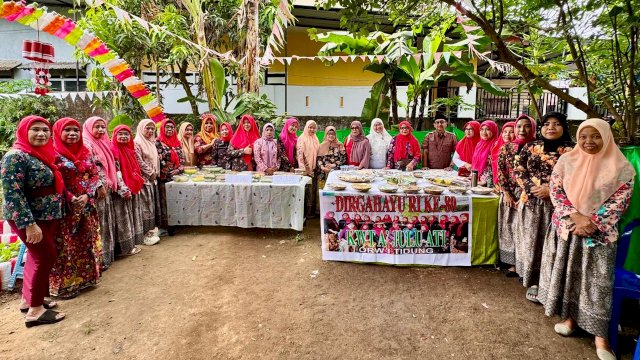 Rayakan Kemerdekaan ala Kelompok Wanita Tani Tidung Mariolo
