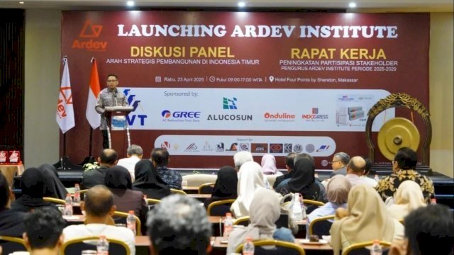 Ketua DPRD Makassar Supratman Jadi Keynote Speaker pada Peluncuran Ardev Institute