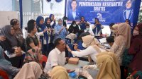 Sambut HUT Demokrat ke-24, Fatma Wahyuddin Gelar Pemeriksaan Kesehatan Gratis