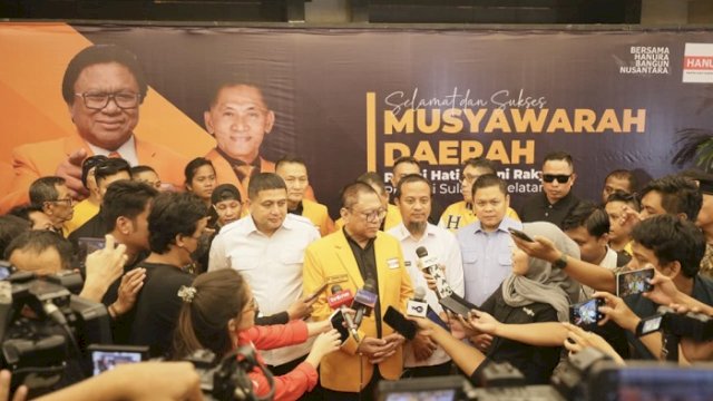 Munafri Harap Hanura Bersinergi Bangun Kota Makassar
