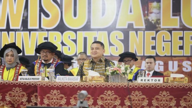 Hadiri Wisuda UNM, Munafri: Saya Wisuda di Angka Paling Cantik