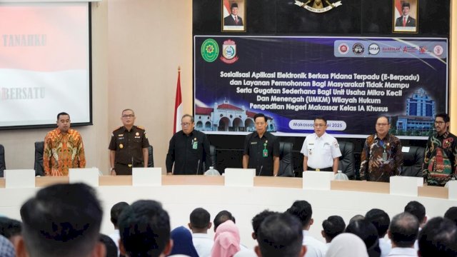 Wakil Ketua DPRD Makassar Hadiri Sosialisasi E-Berpadu