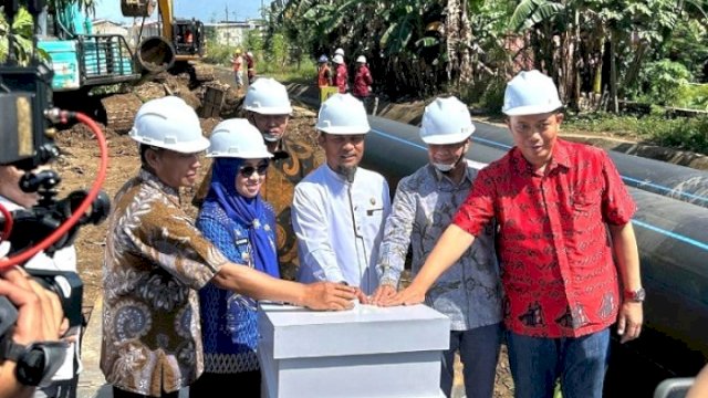 Pembangunan SPAM Mamminasata di Gowa Dimulai, Akan Alirkan Air Bersih ke 80 Ribu Rumah