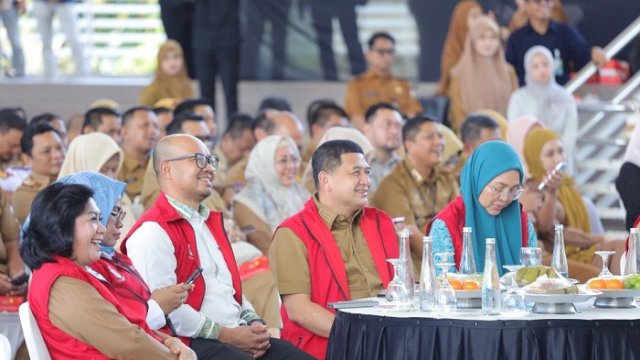 Munafri&ndash;Aliyah Luncurkan &ldquo;Makassar Berjasa&rdquo; untuk Lindungi Pekerja Rentan