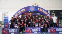 Pornas Korpri XVII Palembang: Tim Basket Beregu Putra Sulsel Raih Perunggu