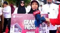 Kisah Haru Ibu Rumah Tangga Pemenang Rumah di Jalan Sehat Sulsel Anti Mager