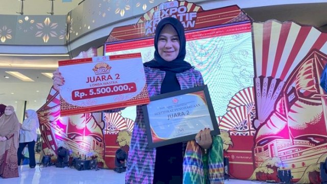 Ketua Dekranasda Kabupaten Gowa, Andi Tenri Indah Darmawangsyah.