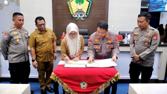 Pemkab Gowa dan Polda Sulsel Perkuat Sinergi Polisi Masyarakat Berbasis Kearifan Lokal