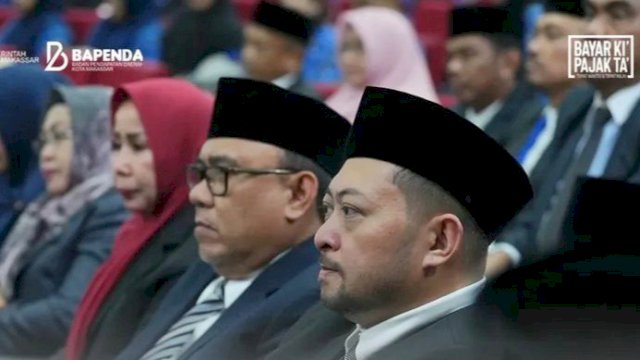 Kepala BAPENDA Makassar Hadiri Pelantikan Pejabat Pimpinan Tinggi Pratama dan Pejabat Administrasi Pemkot Makassar