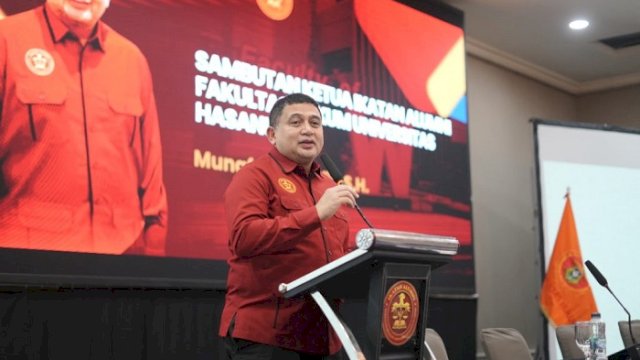 Hadiri Rapat Kerja, Munafri Arifuddin Dorong Peran dan Kontribusi Alumni FH Unhas