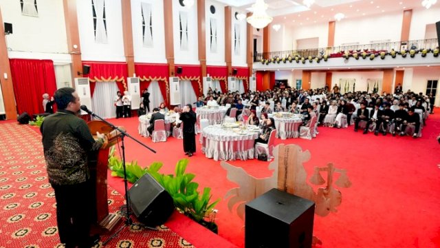 Terima Ratusan Mahasiswa Hukum, Gubernur Sambut Baik Ajang ALSA NMCC Piala Mahkamah Agung XXVI