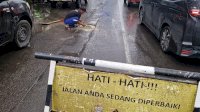 Walikota Respons Cepat Aduan Warga, Jalan Berlubang di Veteran Selatan Diperbaiki