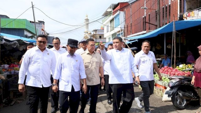 Mendag Pantau Pasar Terong hingga Ritel Modern, Harga Pangan Makassar Relatif Terkendali