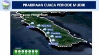 BMKG Prediksi Cuaca Mudik Lebaran 2026 di Sulsel, Sejumlah Wilayah Berpotensi Hujan