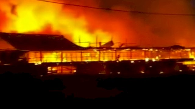 Kandang Ayam di Sidrap Terbakar, 19.000 Ekor Ayam Terpanggang