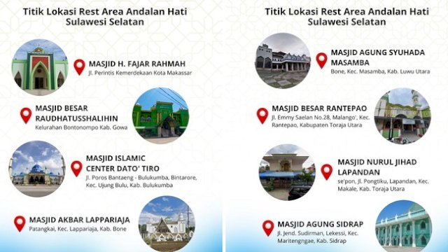 Pemprov Sulsel Siapkan Rest Area di Jalur Strategis Mudik Lebaran