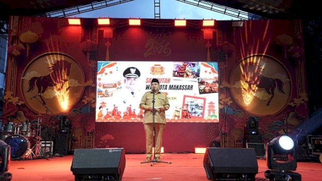 Hadiri Festival Cap Go Meh, Munafri Tekankan Makassar Kota Toleran dan Harmonis