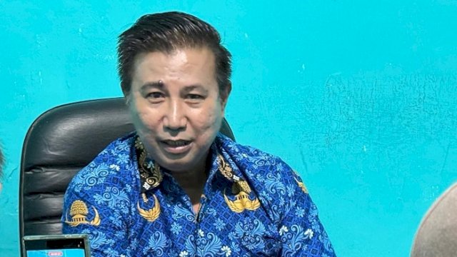 Direktur Utama Perumda Terminal Makassar Metro, Elber Maqbul Amin.