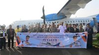 Fly Jaya Lakukan Penerbangan Perdana Masamba-Makassar, Gubernur Ajak Masyarakat Manfaatkan Layanan