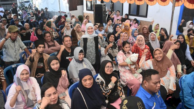 Anggota DPRD Kota Makassar, Andi Suhada Sappaile serap Aspirasi Warga Ujug Pandang saat Reses Ketiga masa Persidangan Ketiga Tahun Sidang 2025/2026, Selasa (19/5/2026).