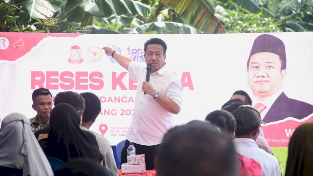 Anggota DPRD Makassar, William serap Aspirasi Warga Tallo, Rabu (20/5/2026).