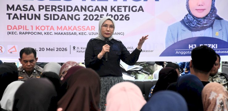 Rezki Reses di Rappocini-Makassar, Bank Sampah hingga Lampu Jalan Jadi Sorotan