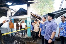 Wabup Gowa Tinjau Lokasi Kebakaran RSUD Syekh Yusuf, Pastikan Pelayanan Tetap Berjalan